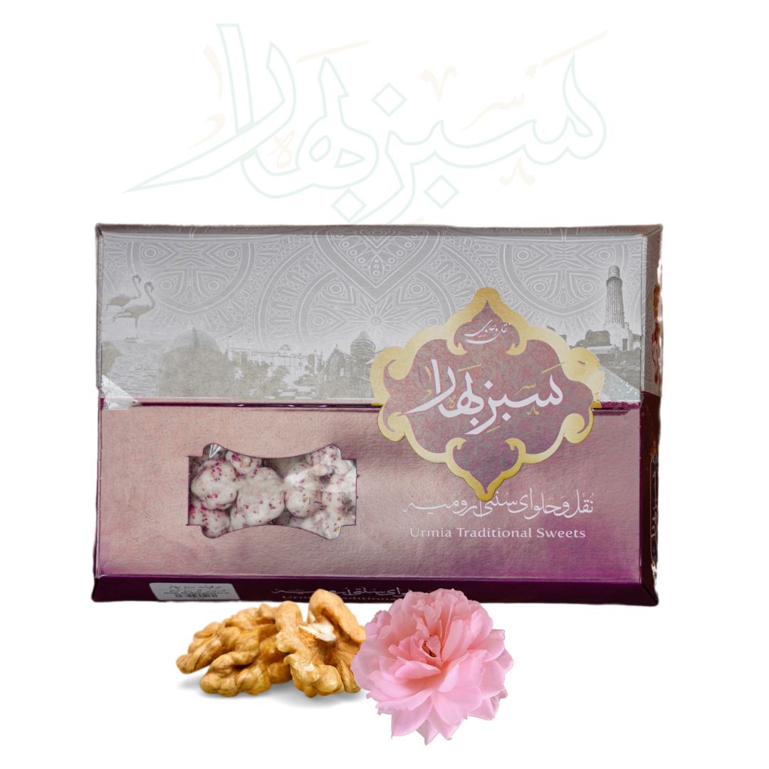 نقل گردویی گل محمدی